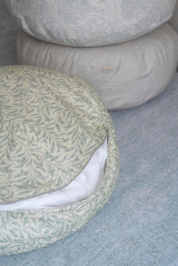 Puf Nube Hojas Morris Mundo Kaleido 