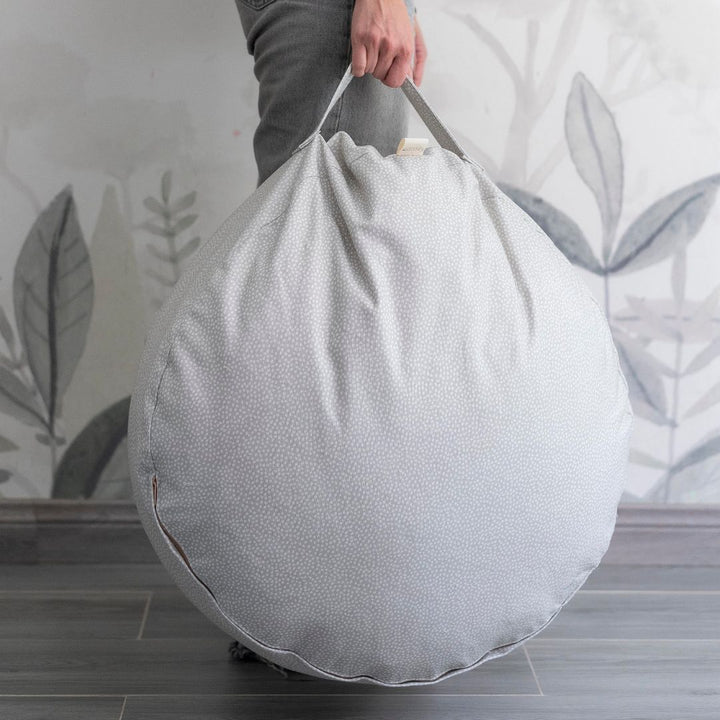 2 x Puf Nube | Gris Piedra