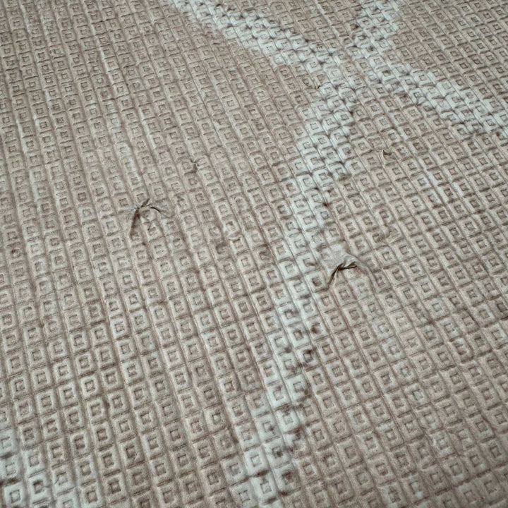 Playmat Persa Verde / Rombos Lana · Con detalle