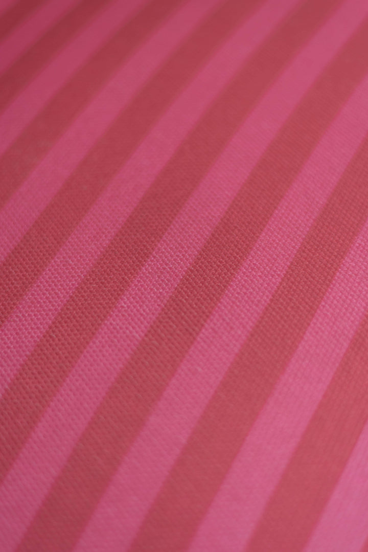 Puf Tambor Rayas Circo Rosa Mundo Kaleido 