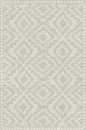 Lado B del mat Play Mat Rombos Rafia / Rombos Étnicos Sage